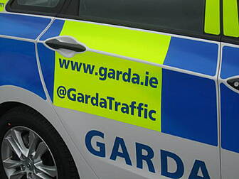 Twitter on Garda cars 